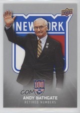 2025-26 New York Rangers Centennial Retired Numbers Andy Bathgate #105 HOF av1