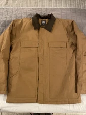 Berne Heritage Duck Chore Coat Size Medium Brown NEW!