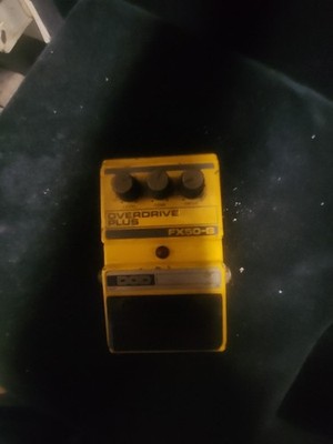 Vintage DOD FX50-B Overdrive Plus Guitar Effect PreAmp Distortion Pedal USA Read