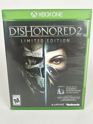 Dishonored 2 Limited Edition Xbox One Complete Bethesda Arkane Studios