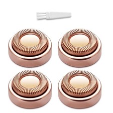 Facial Hair Remover Replacement Heads, for Flawless 5 Piece Set, Rose Gold