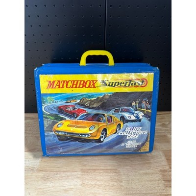 1970 Matchbox Superfast Deluxe Collector s Case (Holds 72 ''Matchbox'' Models)