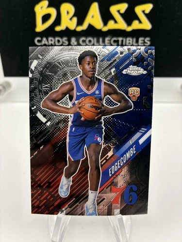2025 Topps Chrome VJ Edgecombe Base (RAW)