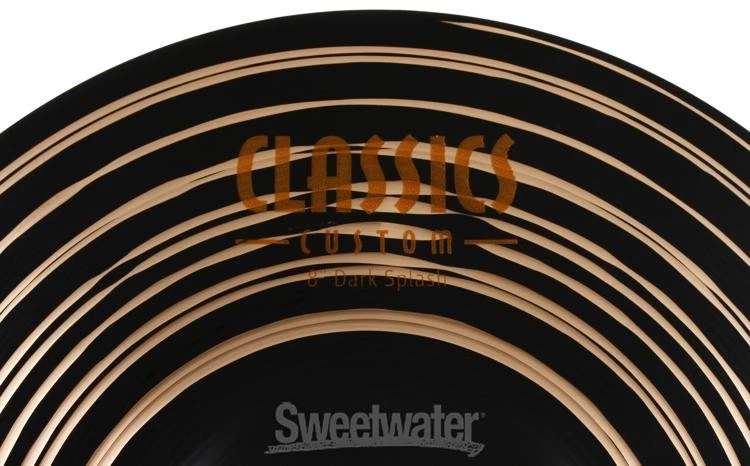 Meinl Cymbals Classics Custom Dark Splash Cymbal - 8" - Image 3 of 4