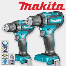 Makita 18V bürstenloser kompakter elektrischer Akku-Bohrschrauber...