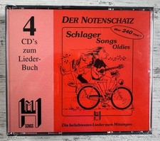 Der Notenschatz - Schlager * Songs * Oldies - 4 CD´s zum Liederbuch