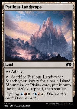 Magic/MTG Perilous Landscape MH3-223 Common Englisch Neu