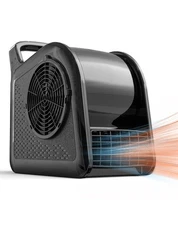 Air Mover Blower Fan with Heater, UV Lamp, Dust Filter, 3-Speed High-Velocity...