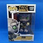 Zeb #137 Funko Pop Star Wars Rebels - Vinyl Bobblehead Figure Box (A1)