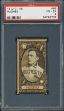 1912 C46 Imperial Tobacco #66 Tom Hughes PSA 4 Rochester Hustlers