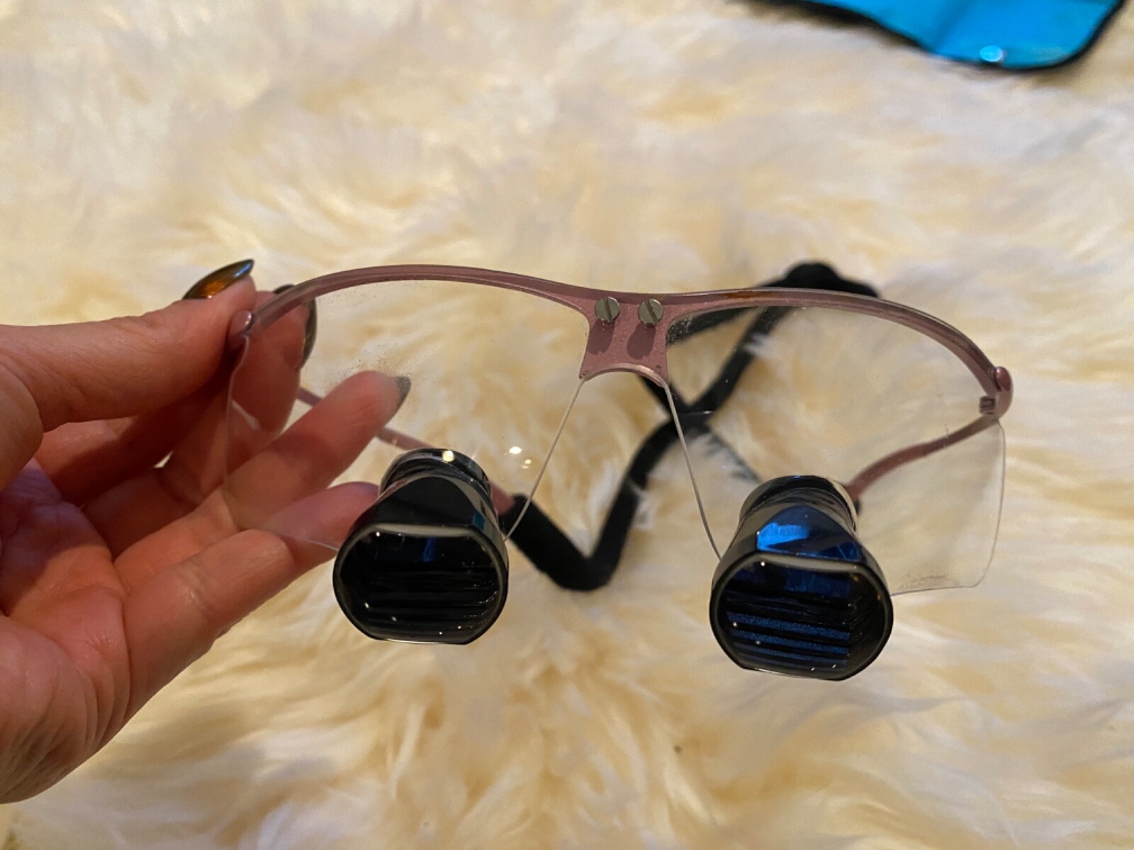 Q Optics Dental Loupes 2.5x in Pink eBay