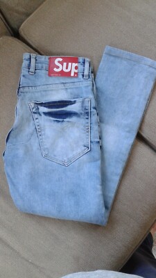 Supreme White Slim Jean サイズ30 USA製 SUPREME MEN JEANS SIZE