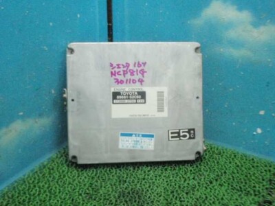 2004 TOYOTA SIENTA NCP81G Engine Computer ECU 89661-52C60 JDM