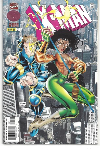 X-Man 21 Roger Cruz Cover