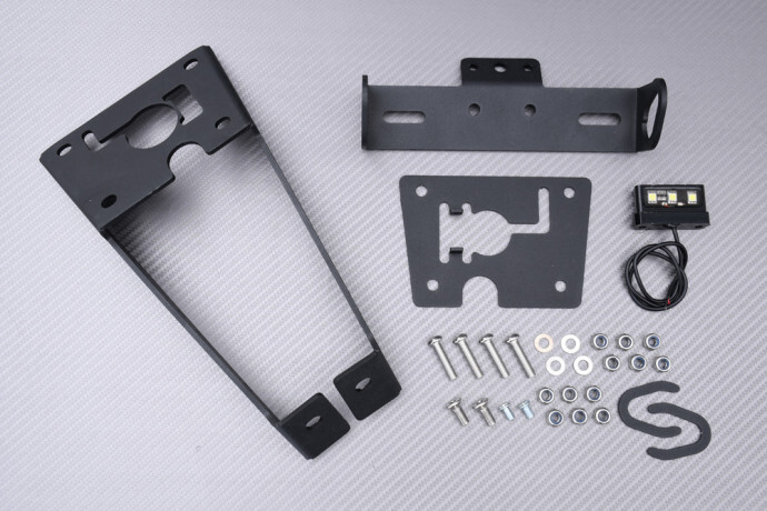 Support de plaque YAMAHA XSR 900 idéal pour les balades et sorties moto