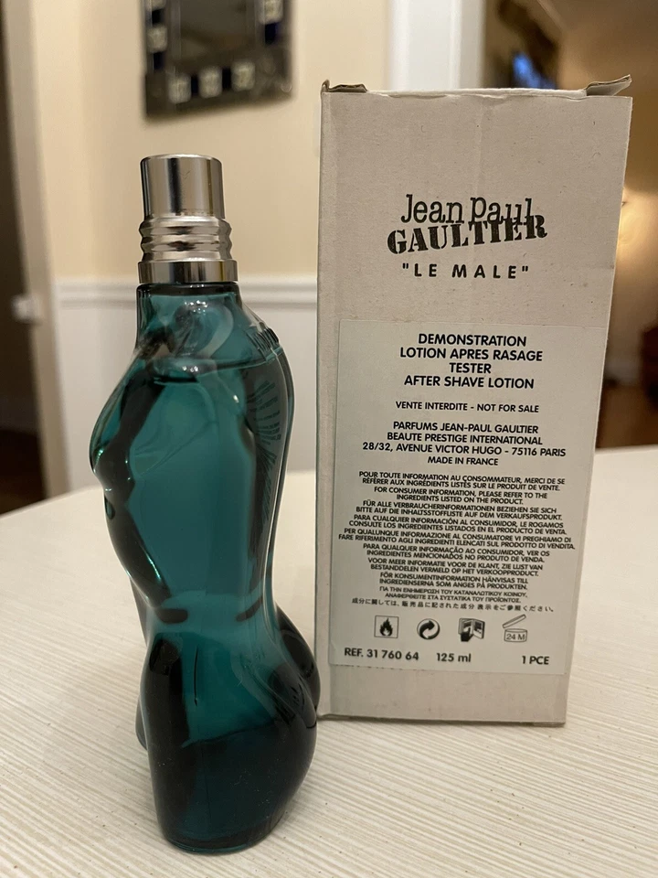 Jean Paul GAULTIER LE мужской после бритья лосьон 4,2 жидк. унц./125 мл тестер новый в коробке РЕДКАЯ - Изображение 2 из 4