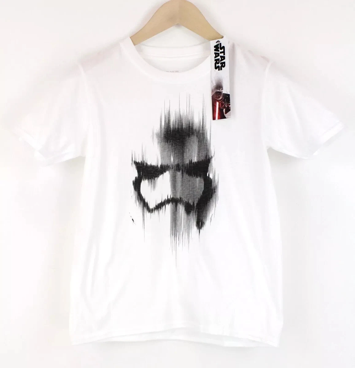 T-shirt Homme Star Wars – Blanc, Taille L – Imprimé Graphique, Coton – Occasion