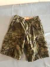 Old Navy Boys 8 Camo Cargo Shorts with Adjustable Waist
