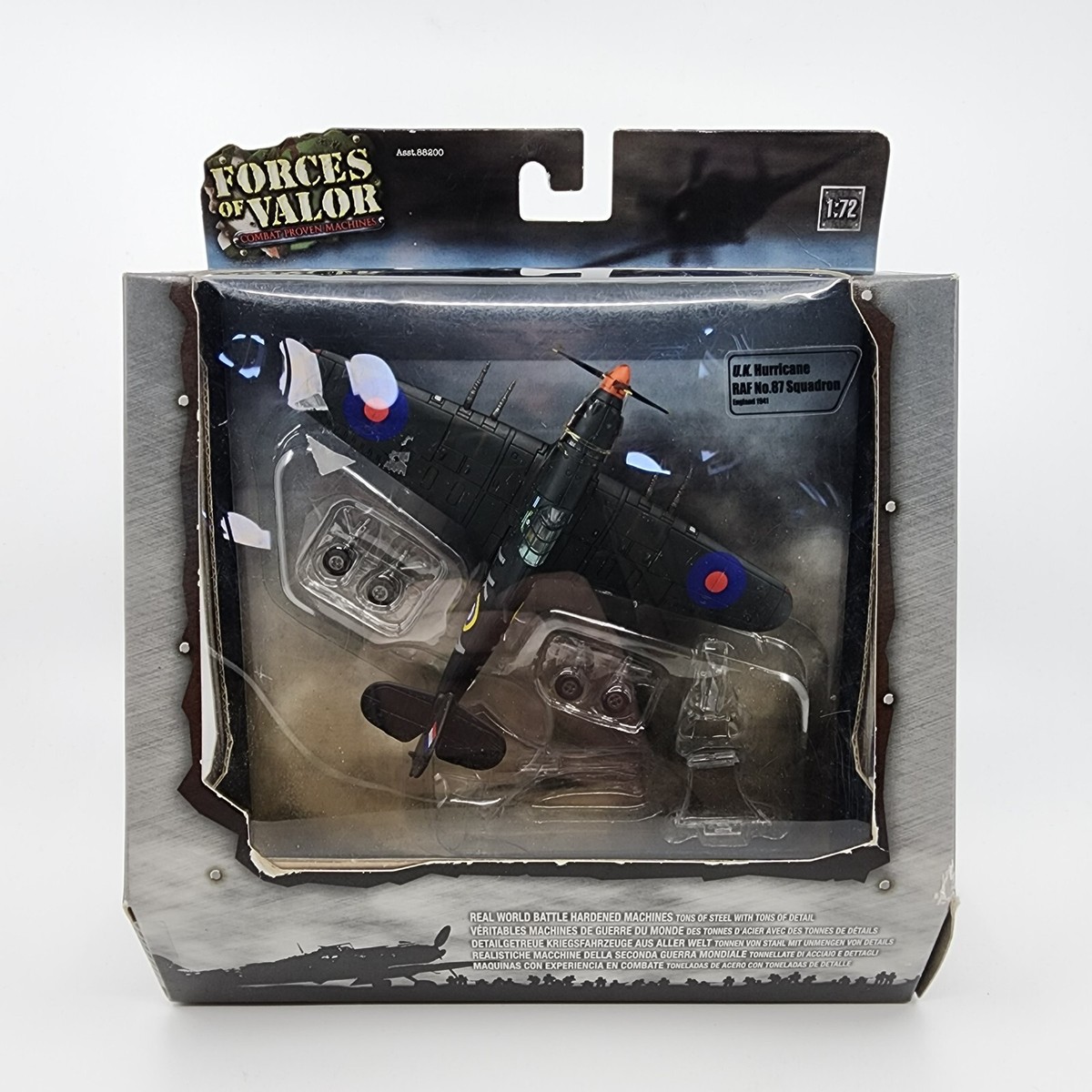 UNIMAX Forces of Valor 1:72 UK Hurricane RAF No. 87 Squadron UNIMAX Forces of Valor 1:72 UK Hurricane RAF No. 87 Squadron