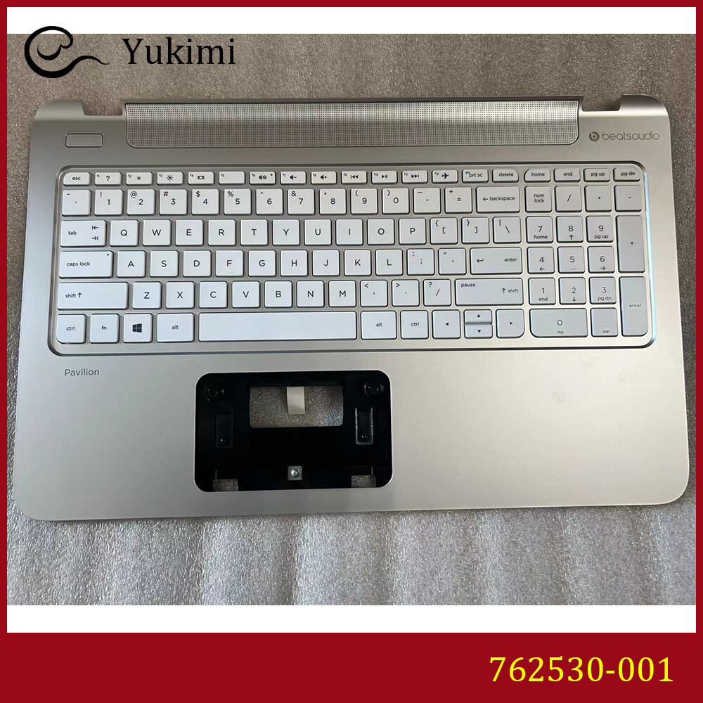 762530-001 FOR HP Pavilion 15-P 15-P010D Silver C Shell Upper