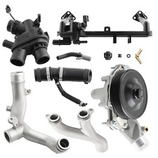 Upgraded Cooling Water Pump Pipe System Kit Fit Land Rover Range Rover 5.0L 3.0L