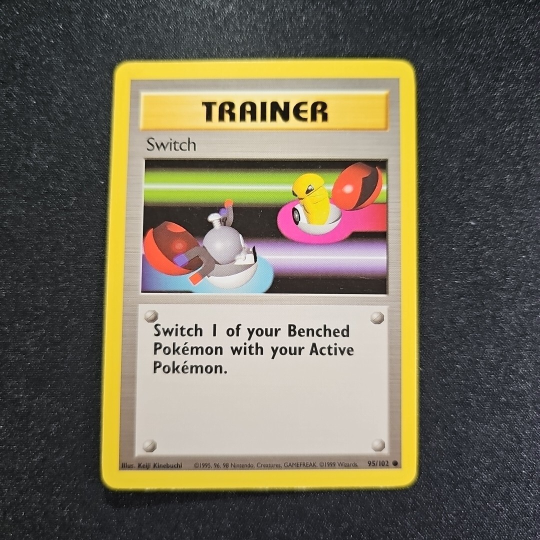 Switch #095 Base Set Trainer Heavily Played Pokemon TCG | eBay