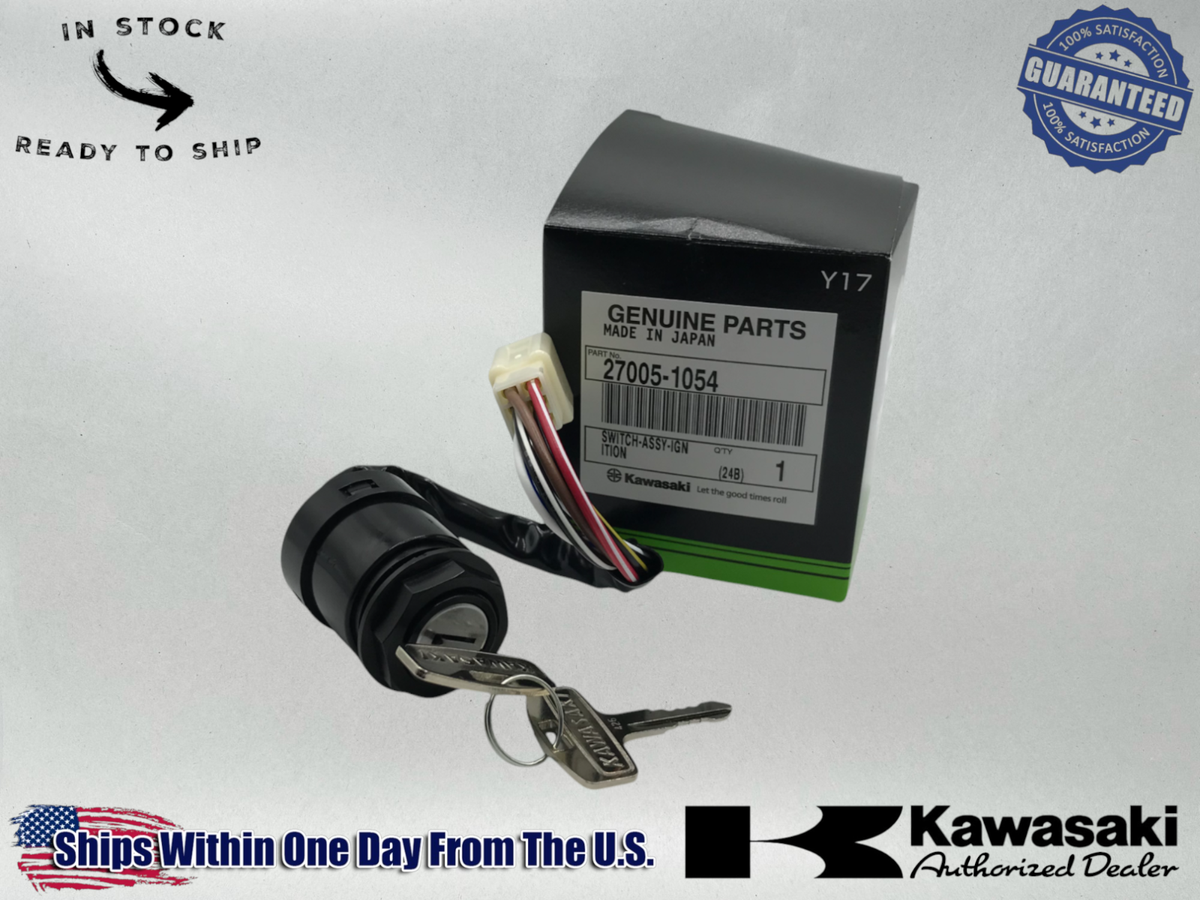 87 Kawasaki Ke100 KE 100 OEM Ignition Switch With Key for sale