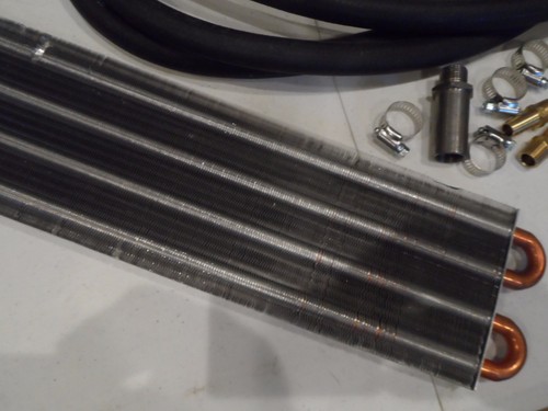 Flex-a-lite Engine Oil Cooler Kit 5" x 20" x 3/4" Hot Rod Truck Chevy 3952 02CD4 - Picture 5 of 5