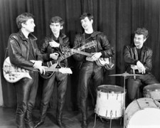 Early BEATLES Rare w Pete Best 8x10 B/W 1961 Photo Print of relatively HQ
