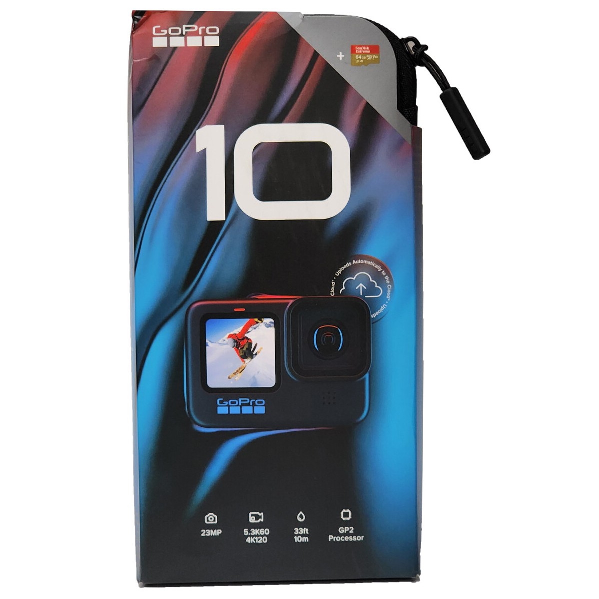 GoPro Hero10 Black with SanDisk 64GB Extreme microSDXC GoPro Hero10 Black with SanDisk 64GB Extreme microSDXC