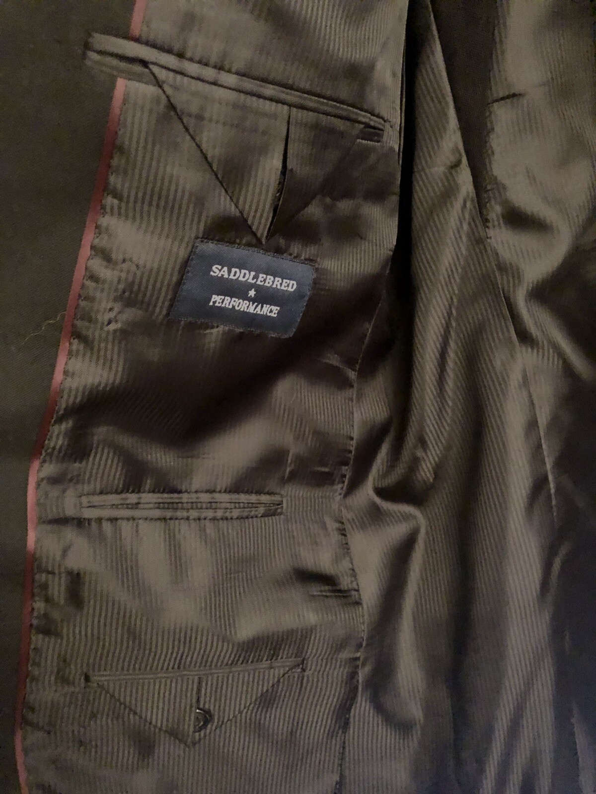 Saddlebred Performance Worsted Wool 2 Button Blaz… - image 6