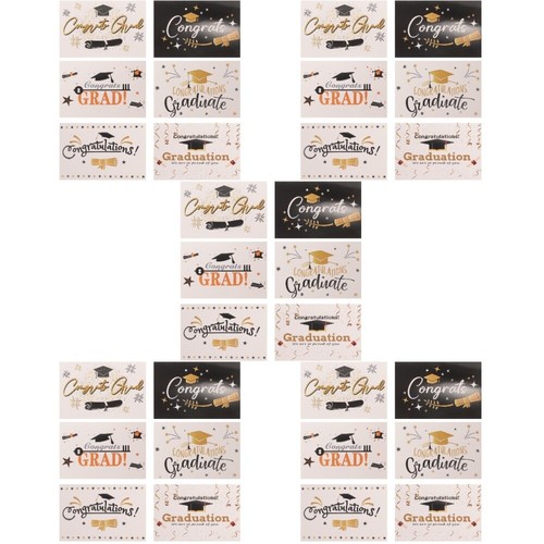 5 Count Abschluss-Grußkarte Mutter Baby Glückwunsch Grad Präsentiert - 第 6/12 張圖片
