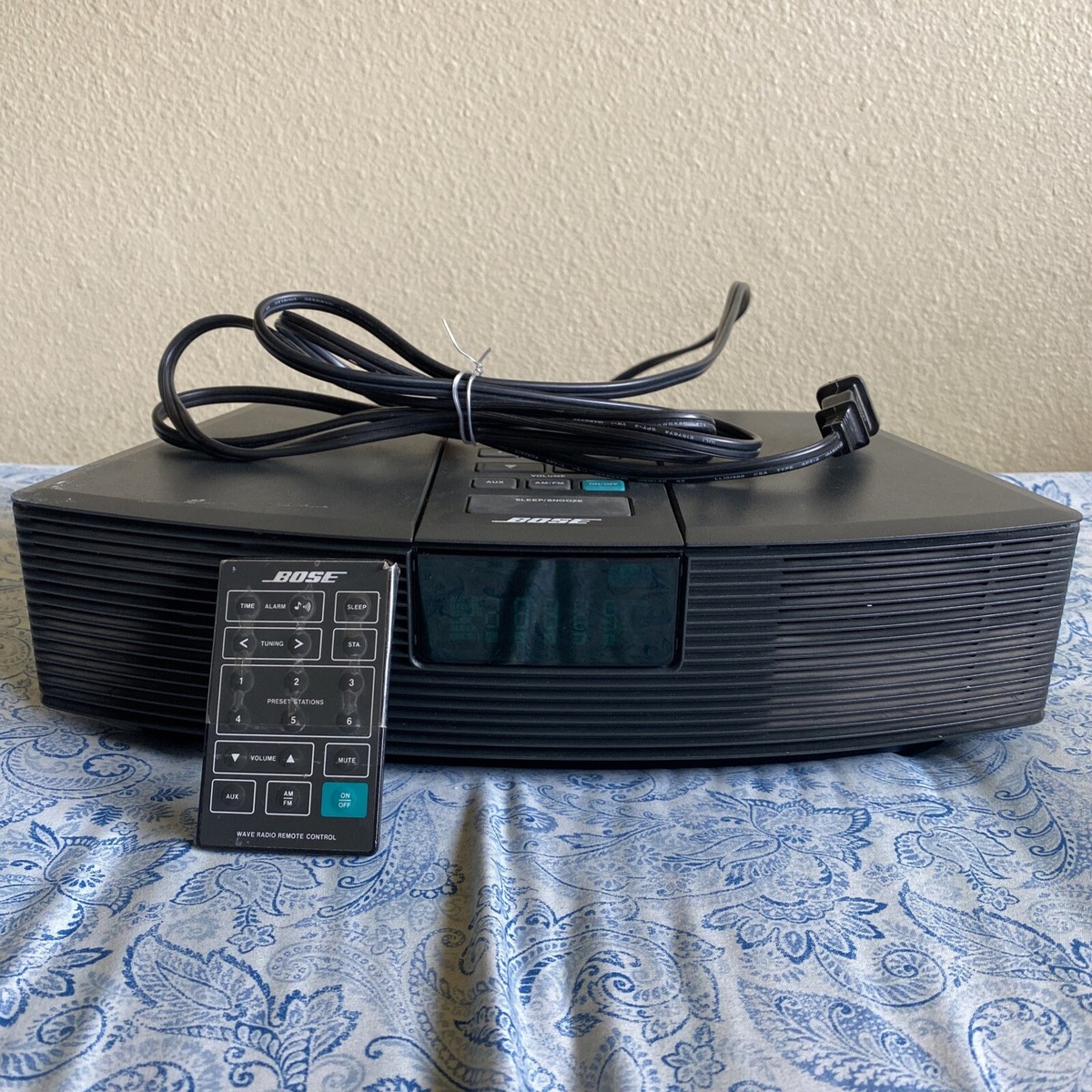 Bose Wave Radio Music System Model AWR1-1W Tested/ Black **READ