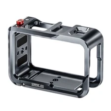 STARTRC Metallic Silver Metal Camera Cage for DJI Osmo Action 5 Pro Camera