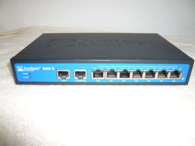 Juniper SSG 5 -SB- Sicherheitsanwendung - 7 Anschlüsse gebraucht