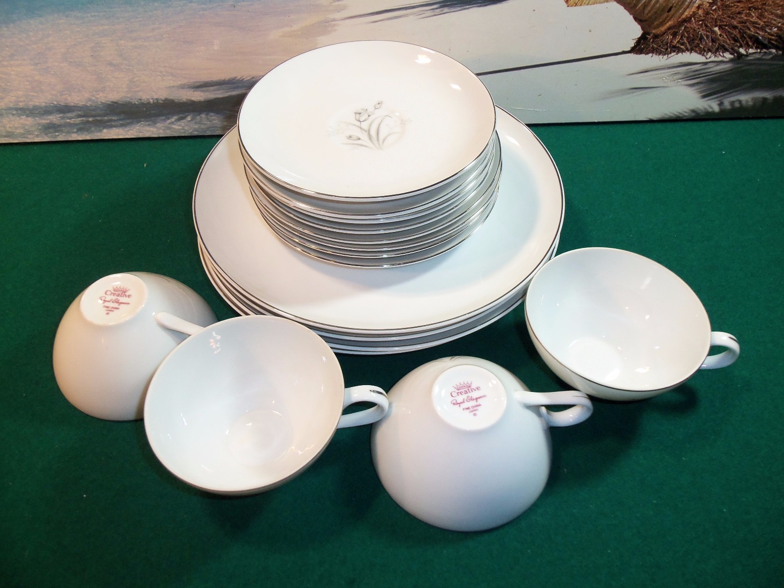 16 PIECE SET OF CHINA CREATIVE ROYAL ELEGANCE FINE CHINA JAPAN eBay