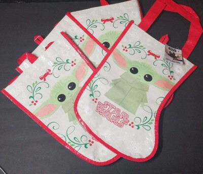 Baby Yoda Star Wars Christmas Gift bag tote Stocking The child ...