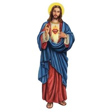 Sacred Heart Of Jesus 3' Wall Plaque, New