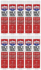 Lucas Oil 10005 Red "N" Tacky Grease 14-ounce 540 F Drop Point Pack of 10