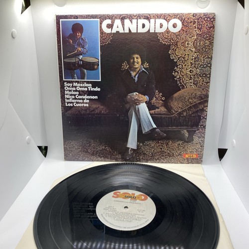 Candido y su Orquesta– Solo Records 1973 Vinyl SLP 502 SOLO LP HTF