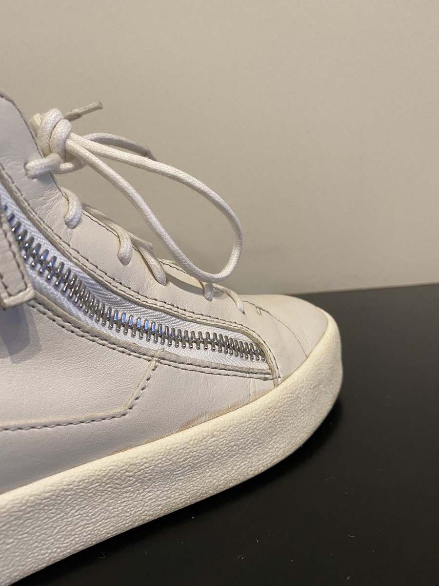GIUSEPPE ZANOTTI HIGH TOP Kriss SNEAKER WOMEN WHITE 8 / 38