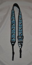 Nice Mickey Mouse DISNEY Camera Strap FILM REEL Light Blue - Walt Disney World