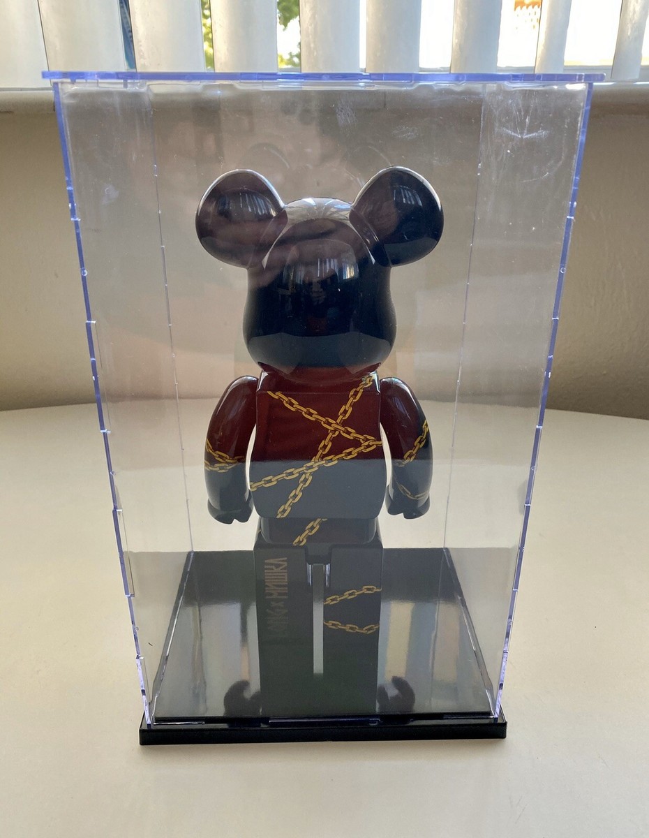 Bearbrick Display Case 400% Acrylic Plastic Box Protection