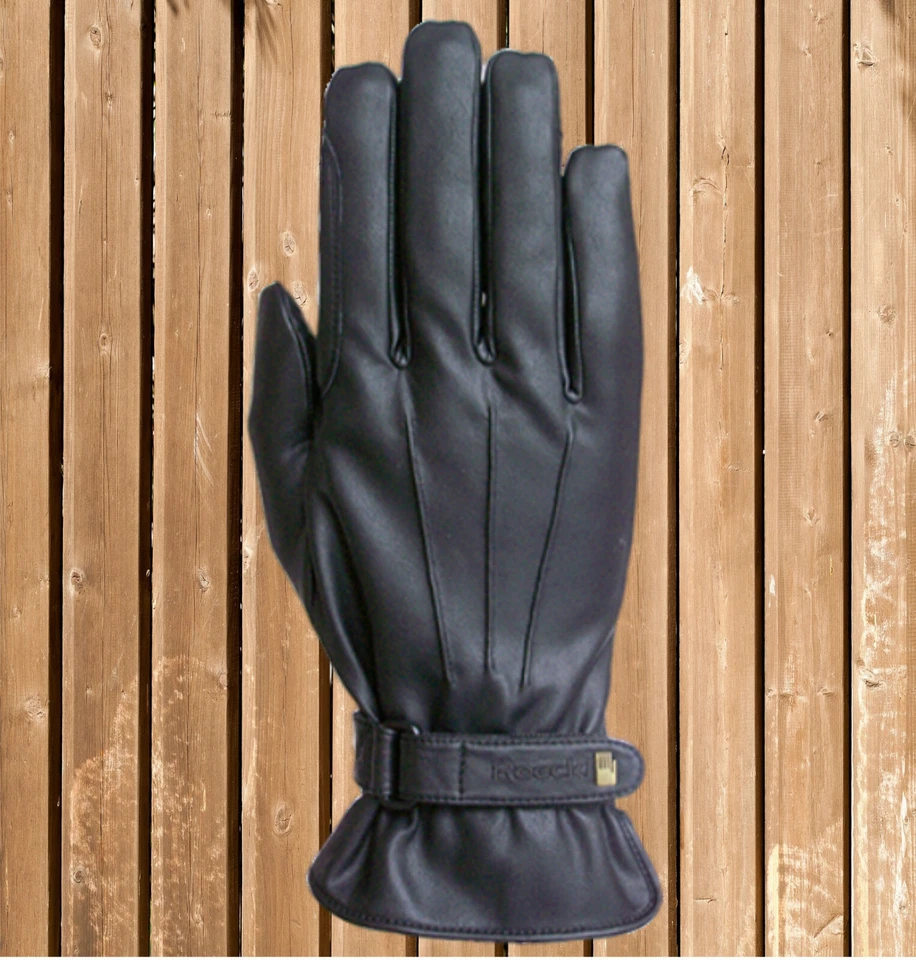 Guanto da equitazione Roeckl WAGO 3301-639, Roeckl guanto invernale Suprema Wago nero