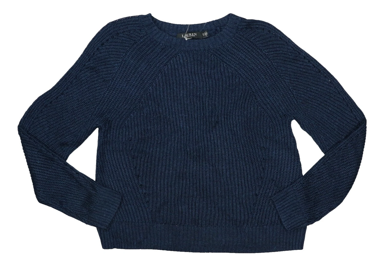 Petites Long Sleeve Linen Sweaters for Women