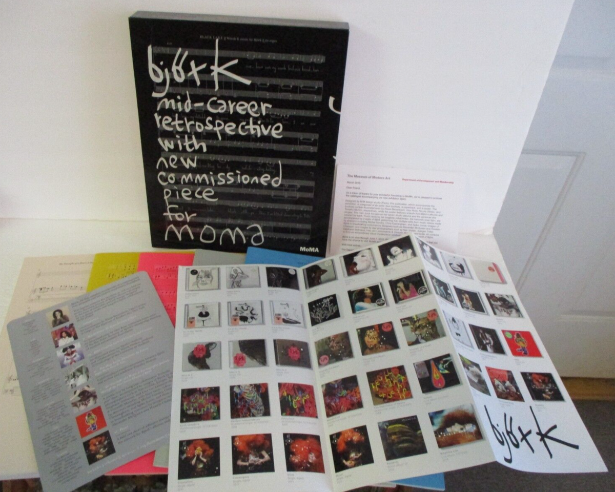 BJORK, MOMA Mid- Career Retrospective Collection in Slipcase