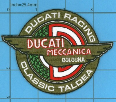 Ducati Corse Patch Sticker Applique Insigne à Coudre Rocker Biker 9,5cm - Foto 6