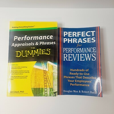 Bundle set - 2 x Books on Performance Appraisals/ Reviews