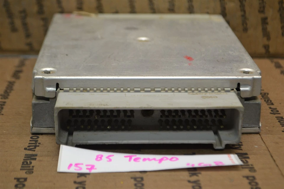 Unidad de control del motor Ford Tempo 1985-1987 ECU E73F12A650E1B módulo 157-4G8 Foto 3 de 3