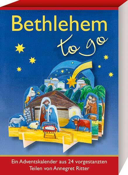 9783780613097 Bethlehem - to go: Ein Adventskalender aus 24 vorgestanzten Teilen